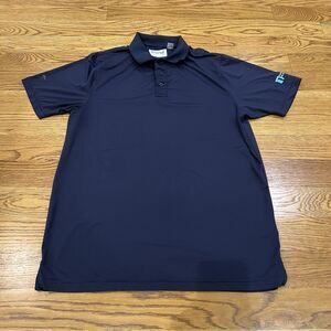 Kartel Polo Shirt Mens Size Large Navy Blue Golf Lightweight Casual